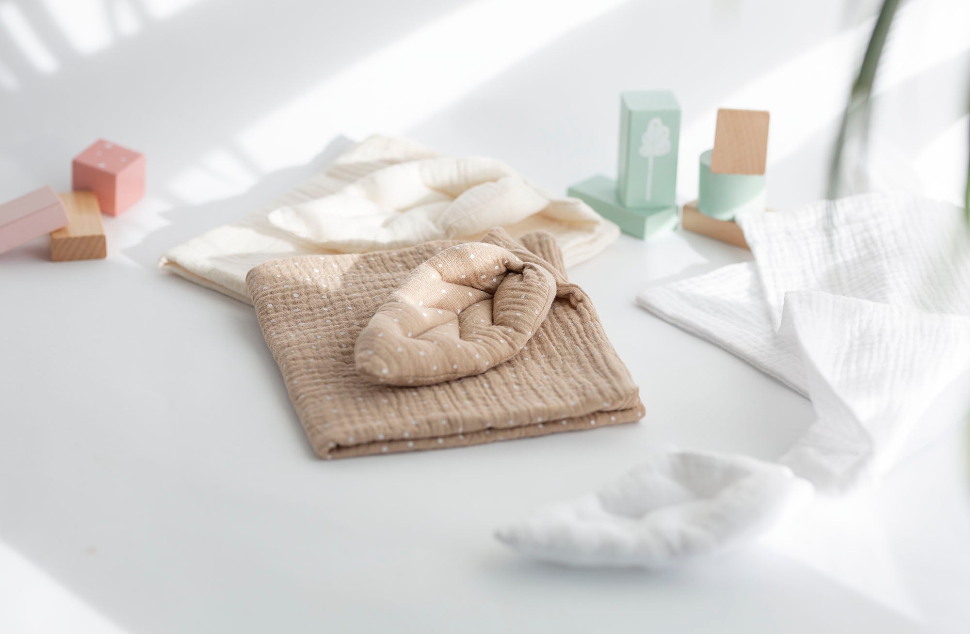 Migdukai ir žaislai kūdikiams