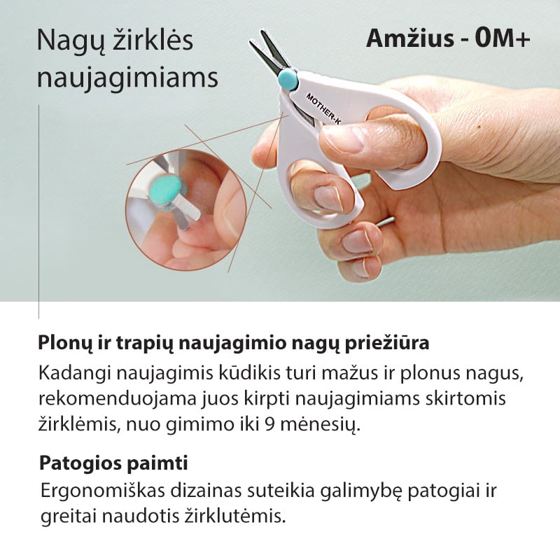 Mother-K Nagų žirklutės naujagimiui