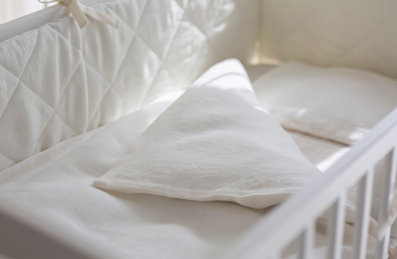 Premium 100% lino patalynės komplektas vaikams "SILEA"