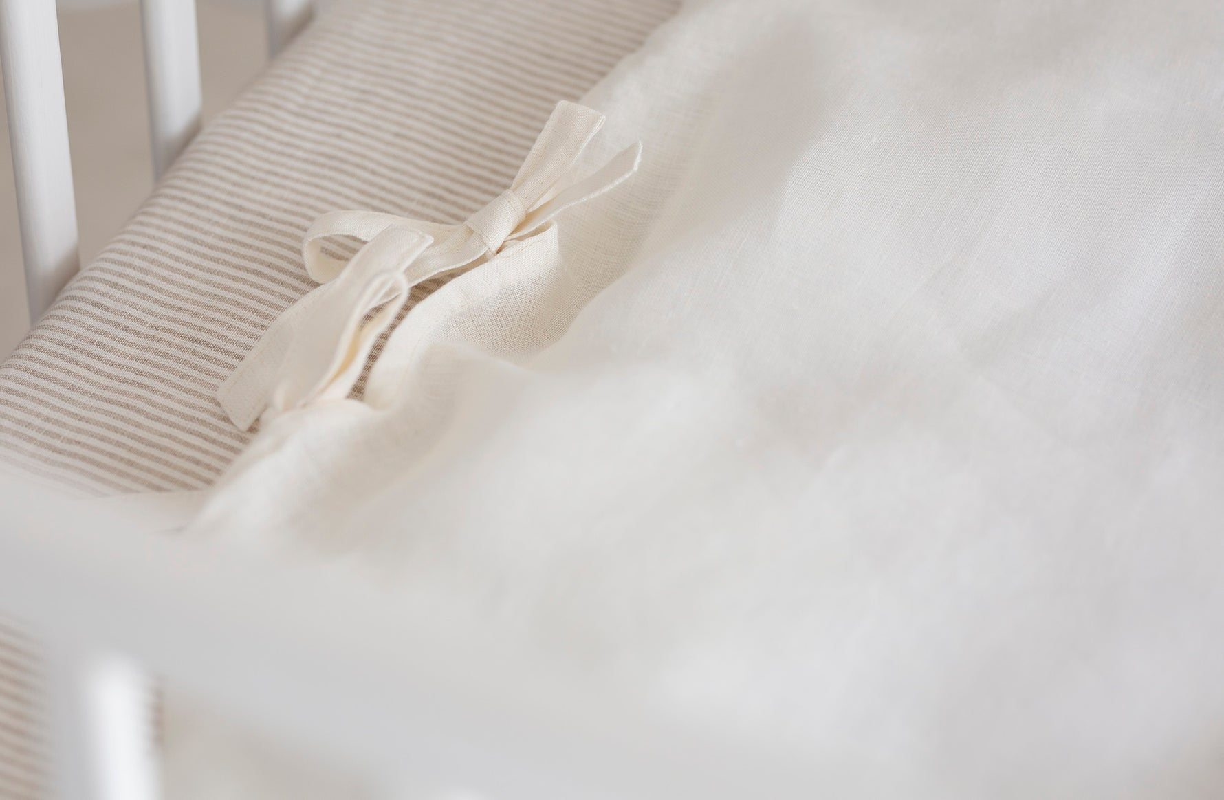 Premium 100% lino patalynės komplektas vaikams "SILEA"