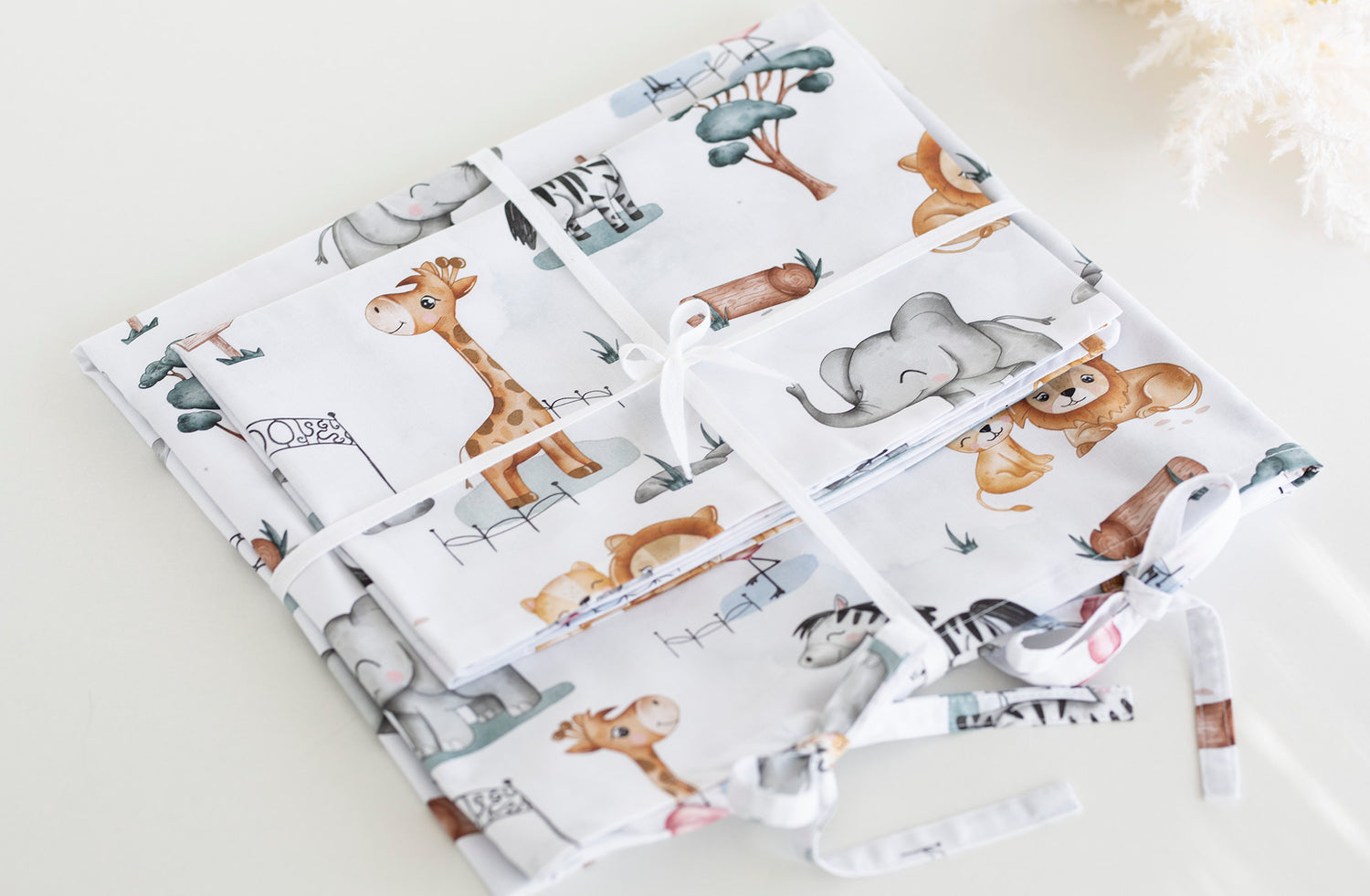 Deluxe medvilninė patalynė „Džiunglių karalystė“