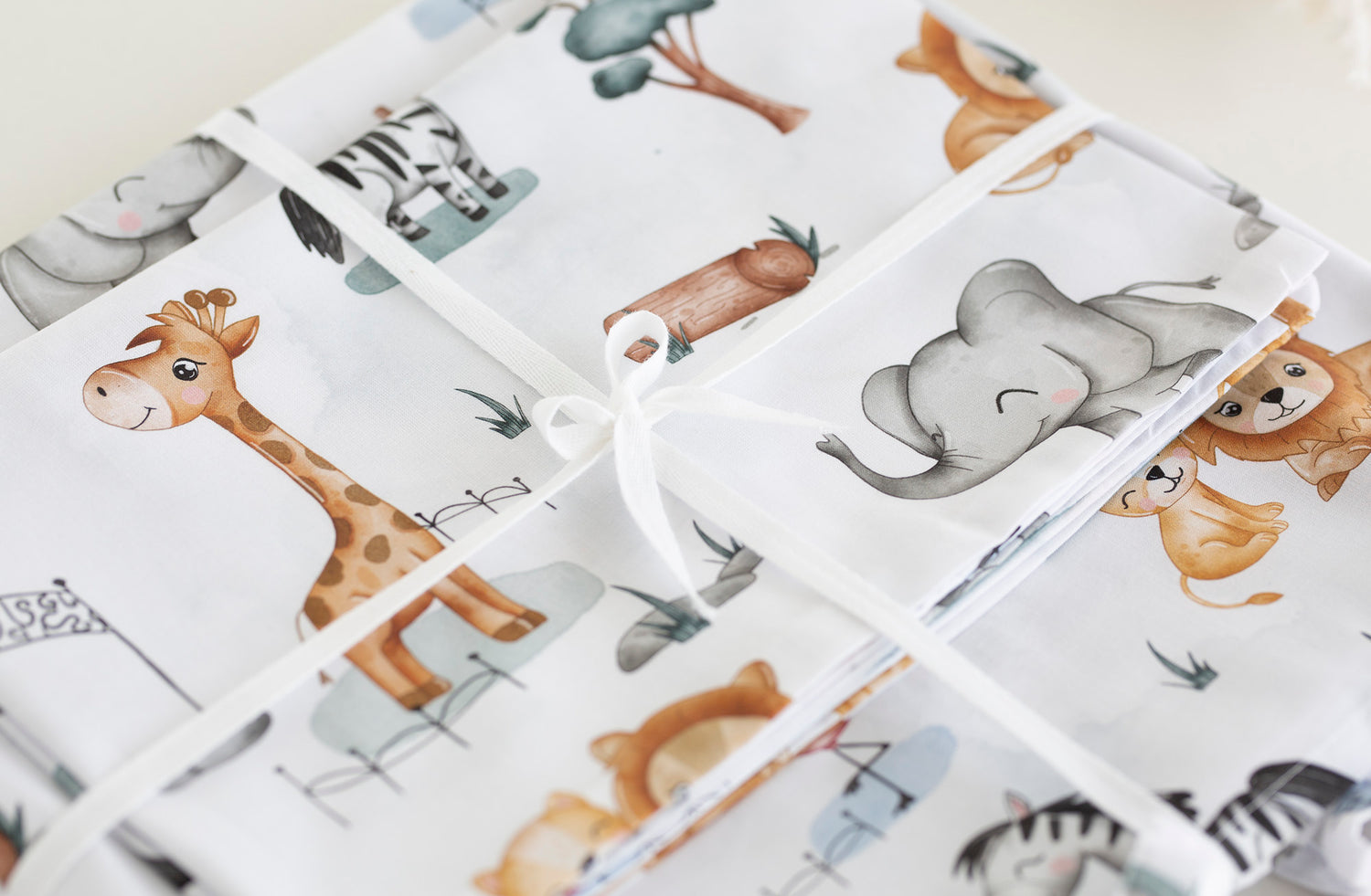 Deluxe medvilninė patalynė „Džiunglių karalystė“