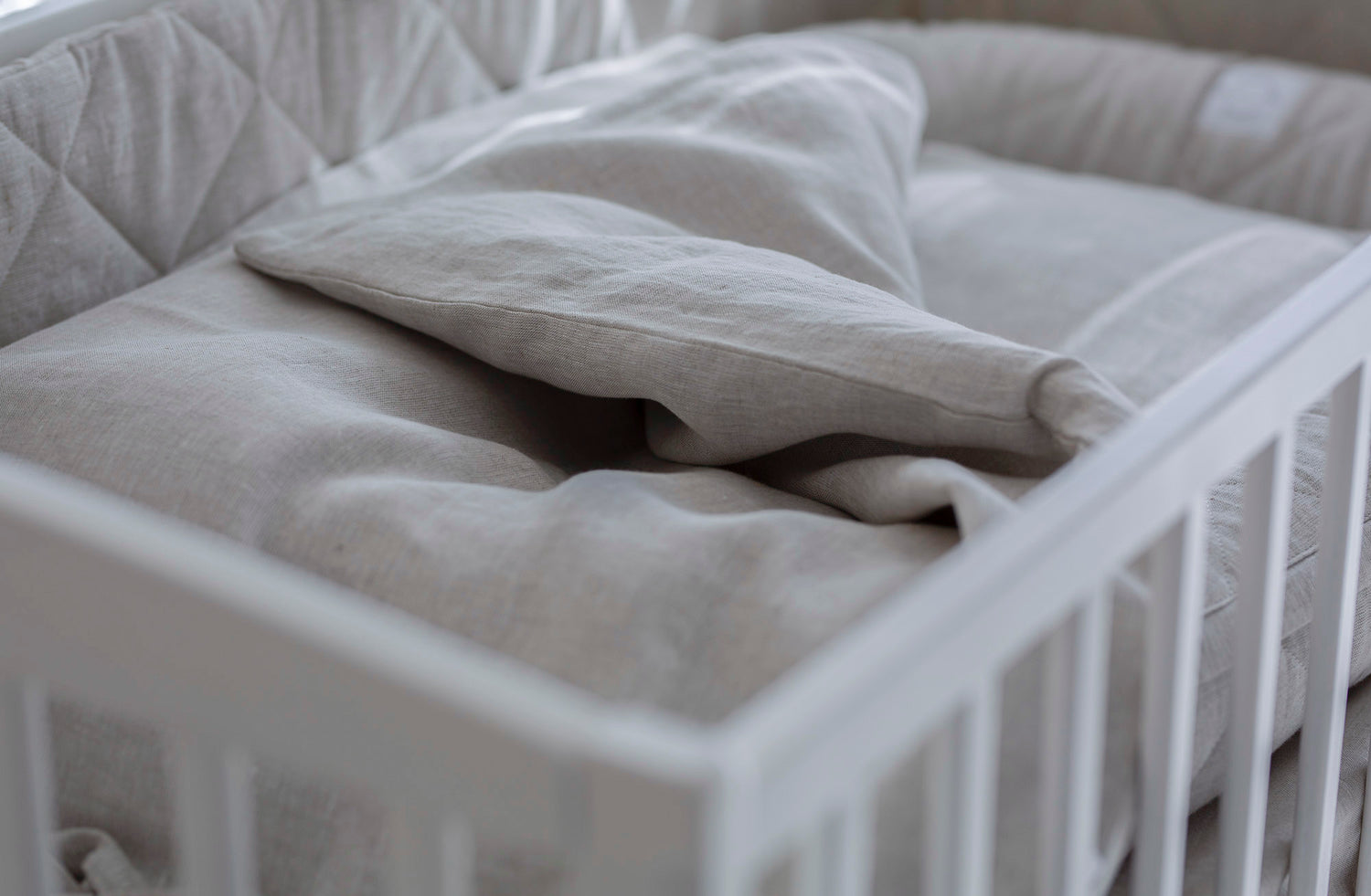 Patalynės komplektas vaikams iš 100% lino "NUMA"