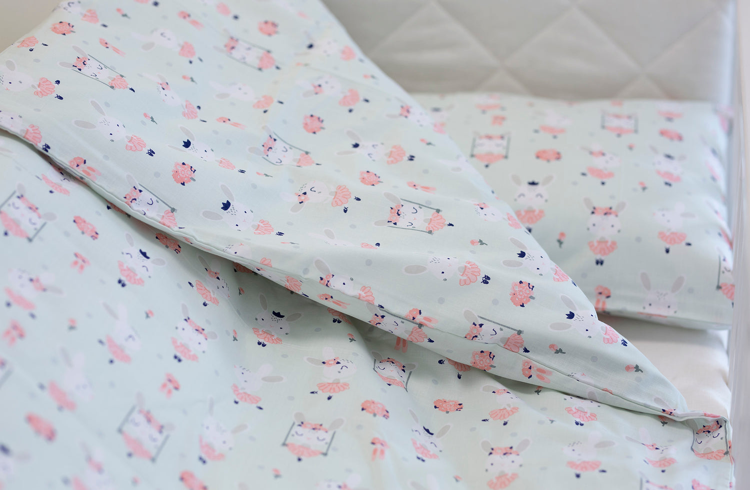 Medvilnės drobelės patalynė "Balerina"