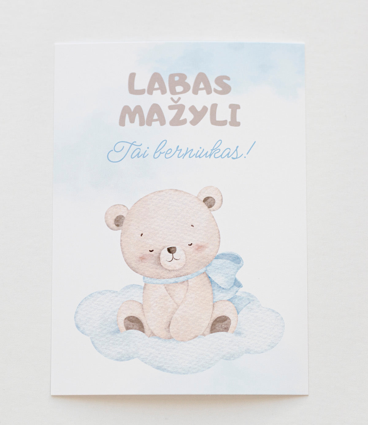 Atvirutė "Labas mažyli"