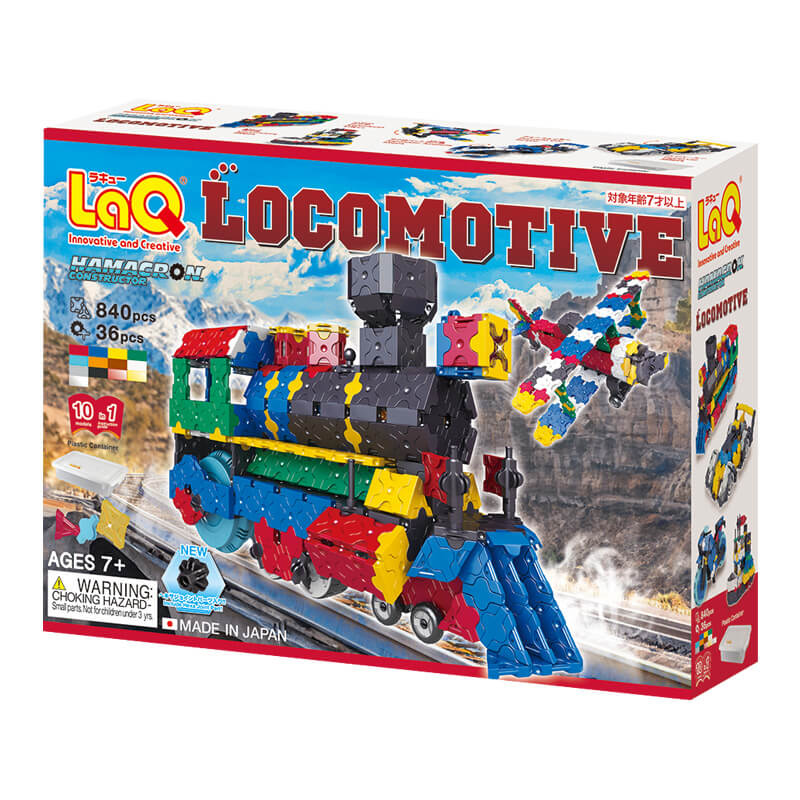 LaQ konstruktorius „Hamacron Constructor Locomotive" / Amžius: 7 m.+