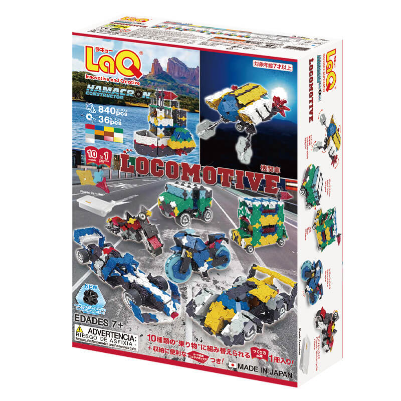 LaQ konstruktorius „Hamacron Constructor Locomotive" / Amžius: 7 m.+