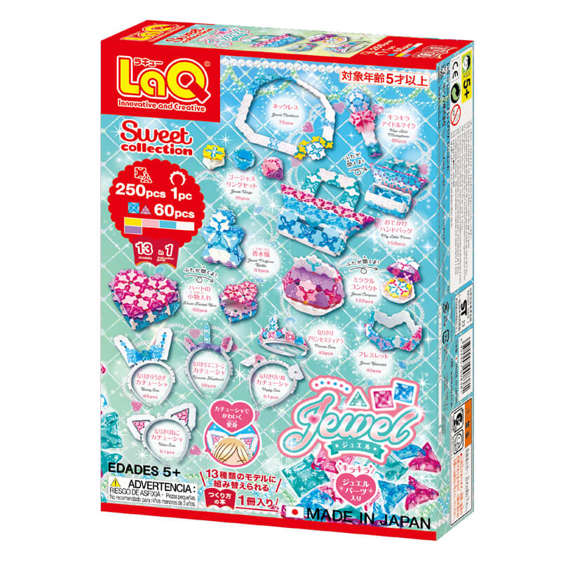 LaQ konstruktorius „Sweet Collection Jewel" / Amžius: 5 m.+
