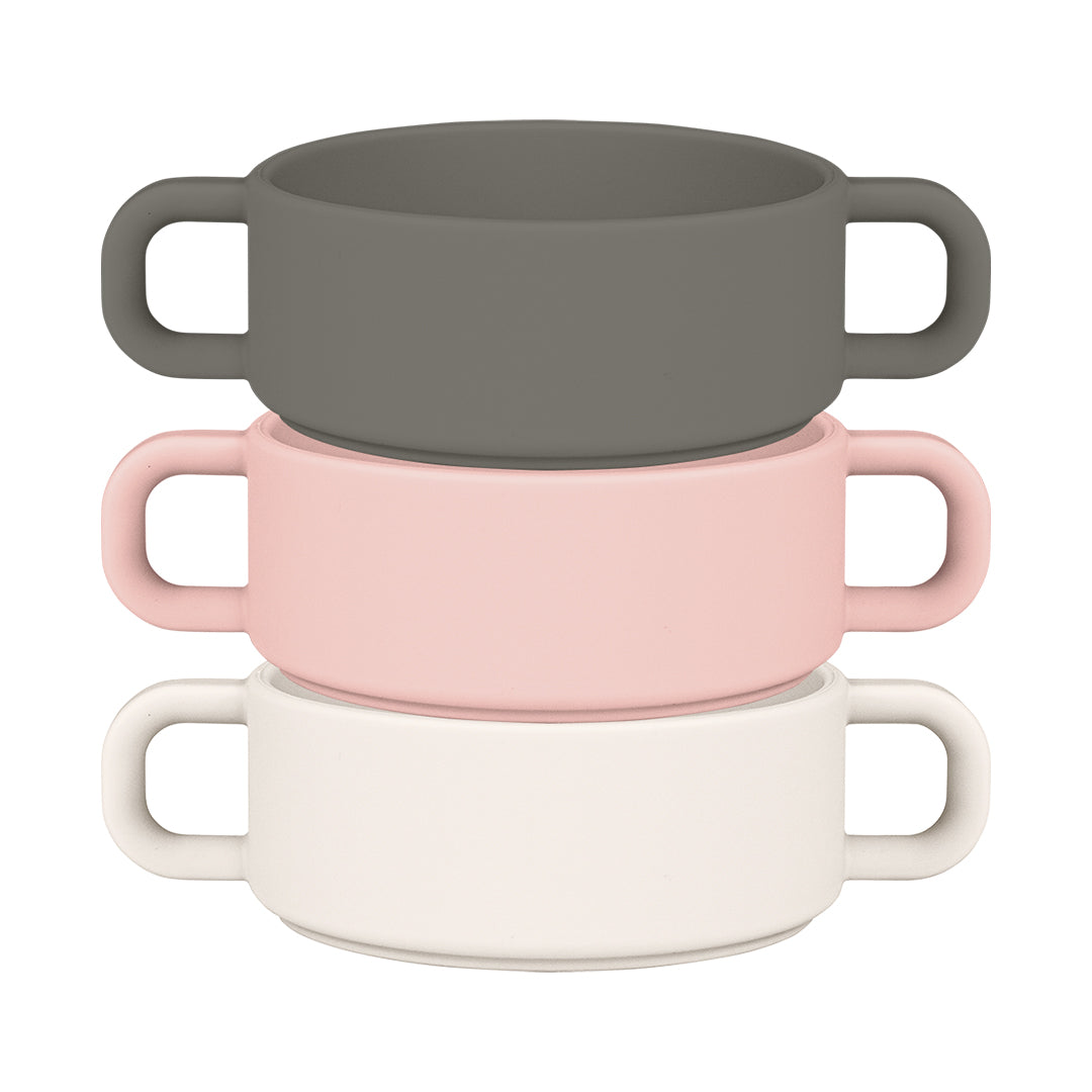 Mother-K silikoninis dubenėlis, 350 ml., +3 mėn.