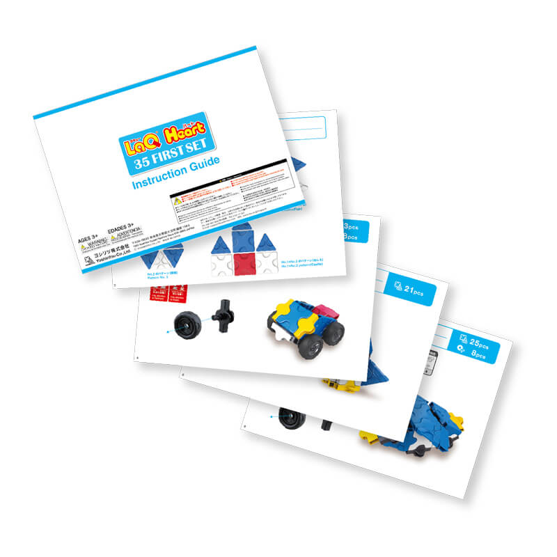 LaQ konstruktorius Heart „First Set 35” / Amžius: 3 m.+