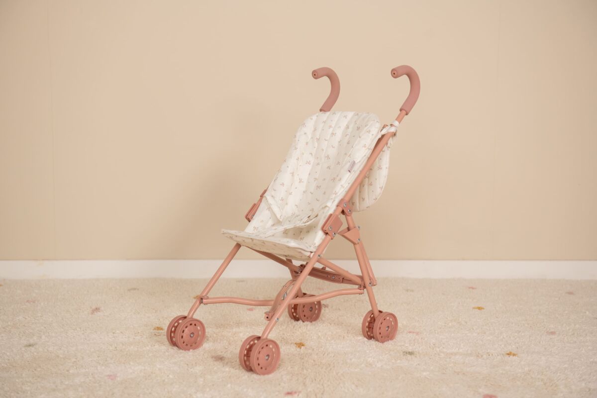 Little dutch metalinis lėlės vežimėlis, nuo 3+ m.