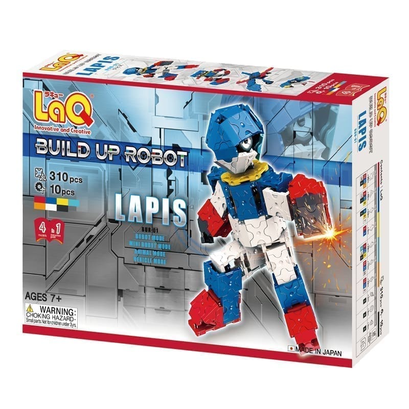 LaQ konstruktorius „Buildup Robot Lapis" / Amžius: 7 m.+