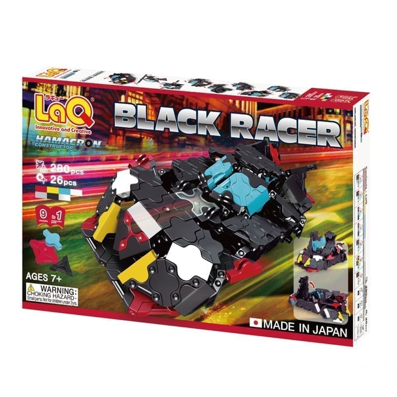 LaQ konstruktorius „Hamacron Constructor Black Racer" / Amžius: 7 m.+