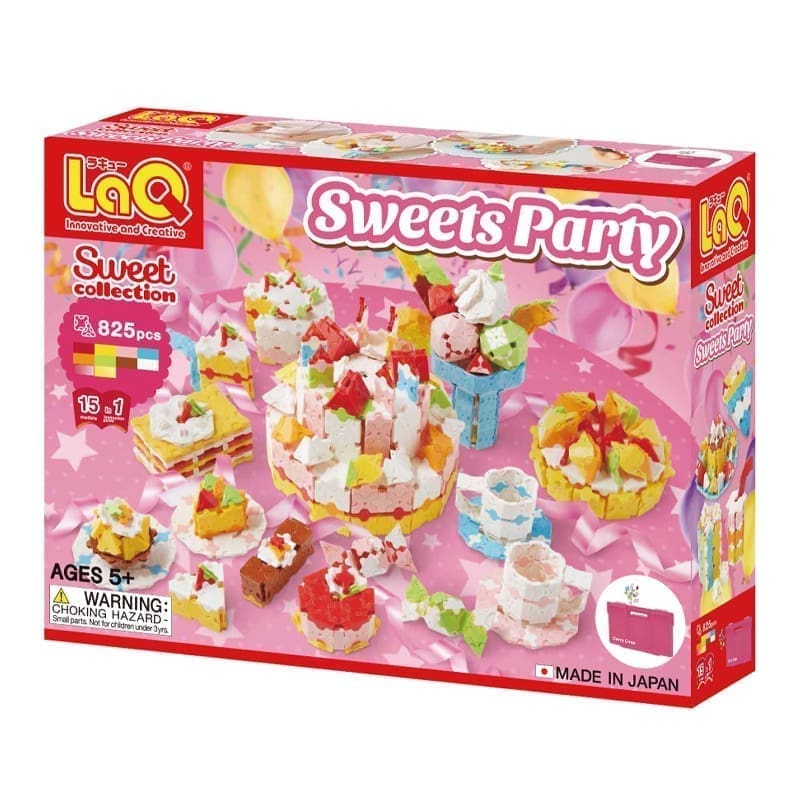 LaQ konstruktorius „Sweet Collection Sweets Party" / Amžius: 5 m.+