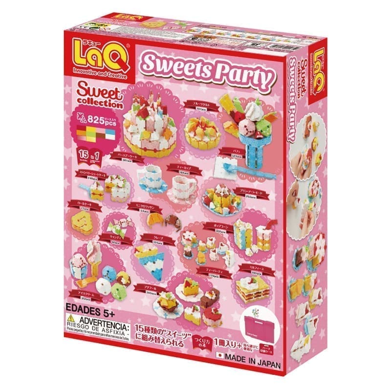 LaQ konstruktorius „Sweet Collection Sweets Party" / Amžius: 5 m.+