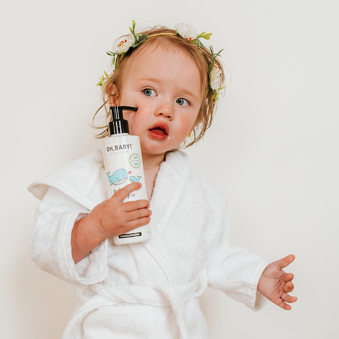 Oh, Baby! 2in1 hipoalerginis prausiklis + šampūnas, 250 ml
