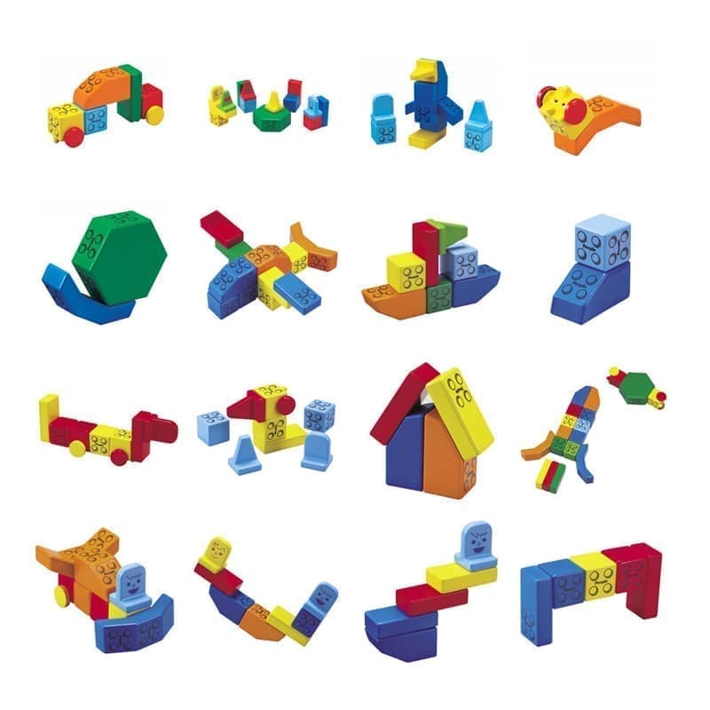 People Blocks Klasikinis magnetinis konstruktorius / Amžius: 12 mėn.+