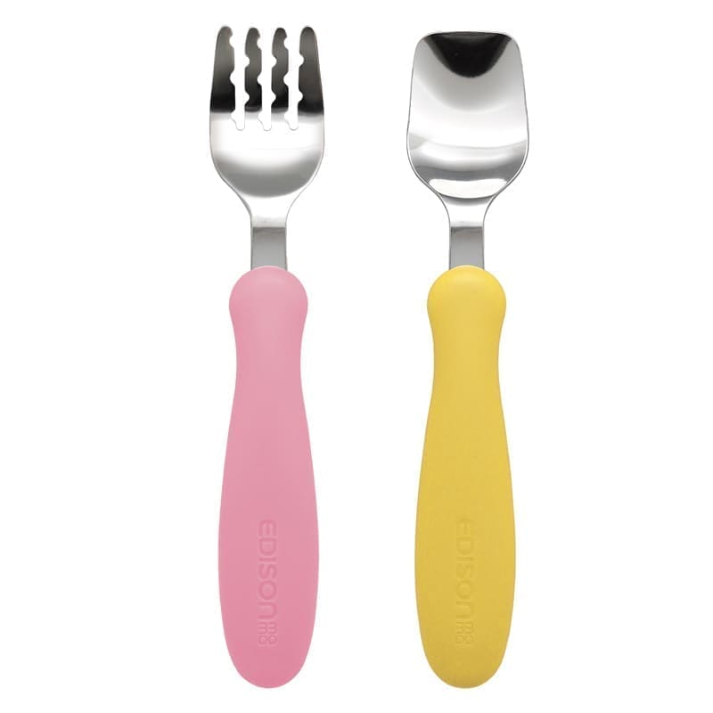 EDISONmama Stalo įrankiai EDISONmama, nuo 18 mėn. MANGO/PEACH