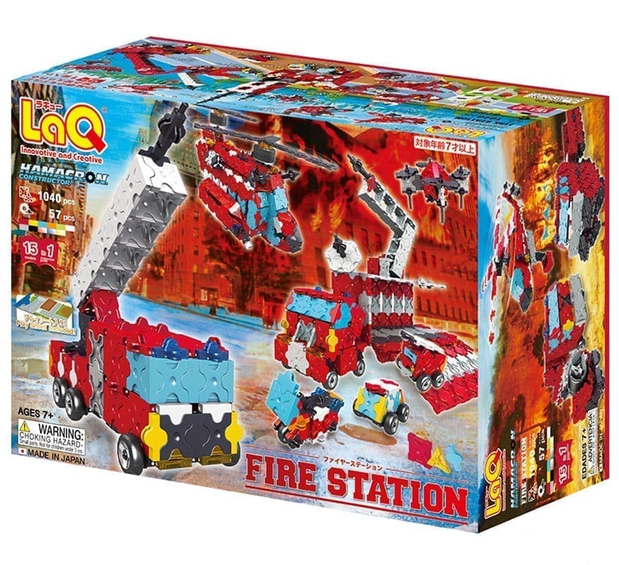 LaQ konstruktorius „Hamacron Constructor Fire Station" / Amžius: 7 m.+