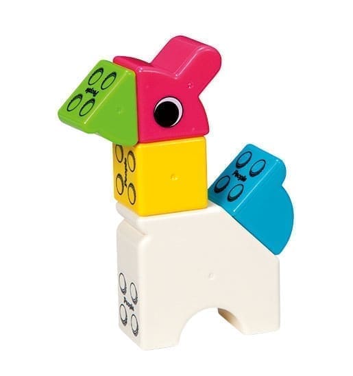 People Blocks Magnetinis konstruktorius "GO GO WORLD" / Amžius: 12 mėn.+