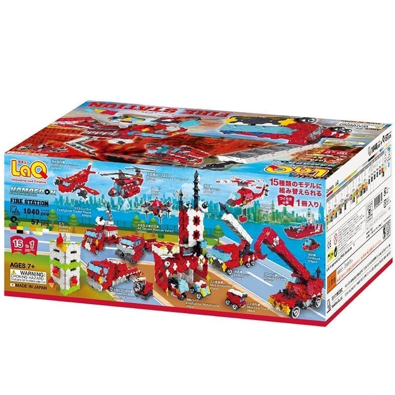 LaQ konstruktorius „Hamacron Constructor Fire Station" / Amžius: 7 m.+
