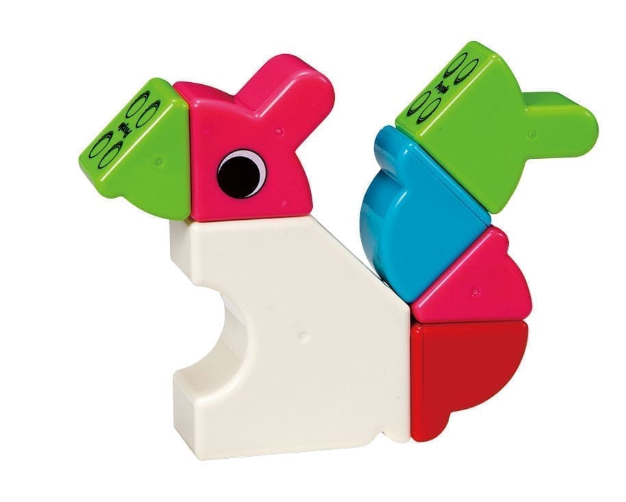 People Blocks Magnetinis konstruktorius "GO GO WORLD" / Amžius: 12 mėn.+