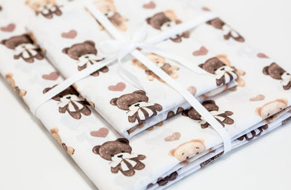 Cotton bedding set "Bear's Love"