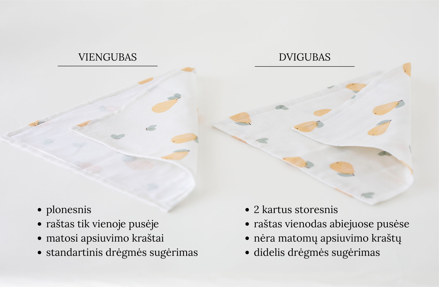 Muslino merliukų rinkinys "Meškučiai"