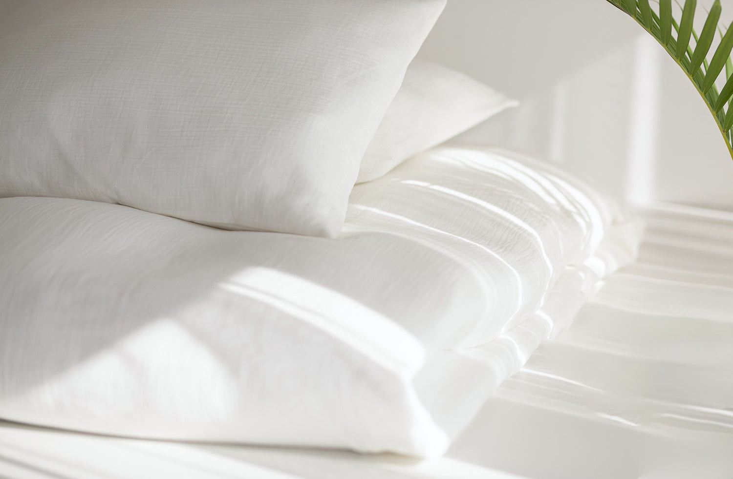 Muslino patalynės komplektas "Grietinėlė"