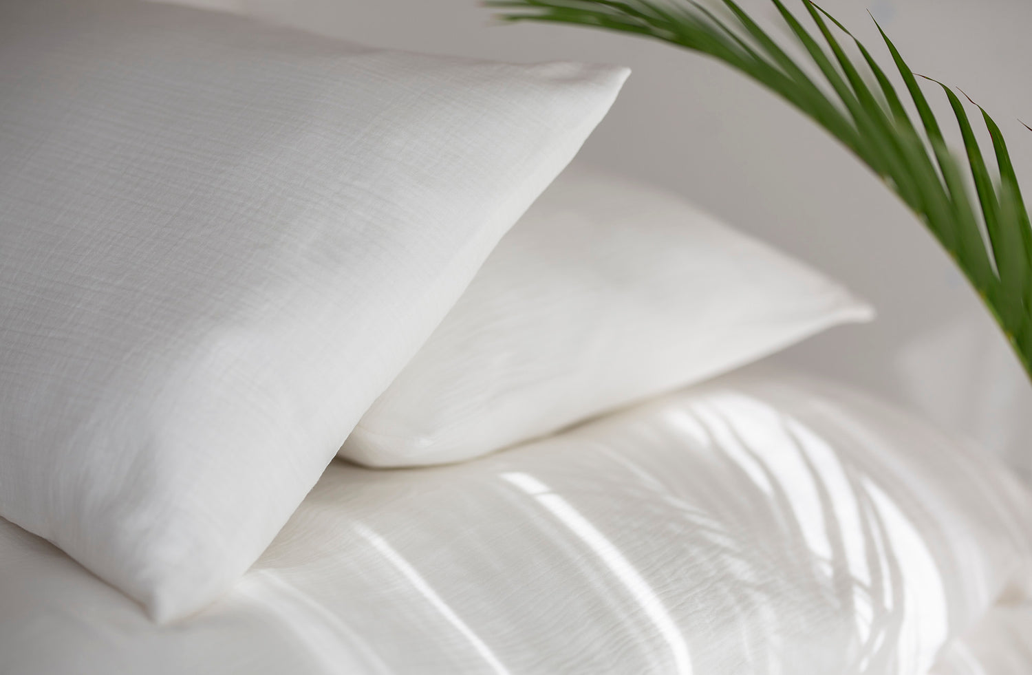 Muslino patalynės komplektas "Grietinėlė"