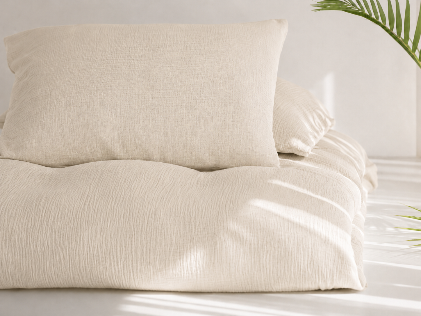 Muslin bedding set "Cream"