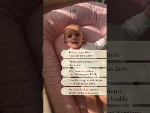 Lizdelis - gultelis tvirtu pagrindu "Rudas"