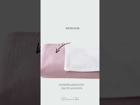 Neperšlampanti daugkartinė muslino palutė