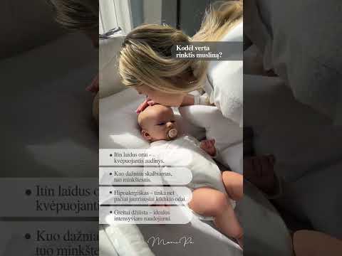 Muslino patalynė "Šviesiai pilka"