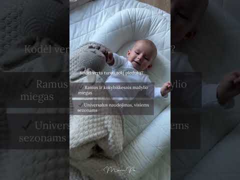 Dvipusis merino vilnos pledukas "Kakavinis su vaniliniu audiniu"