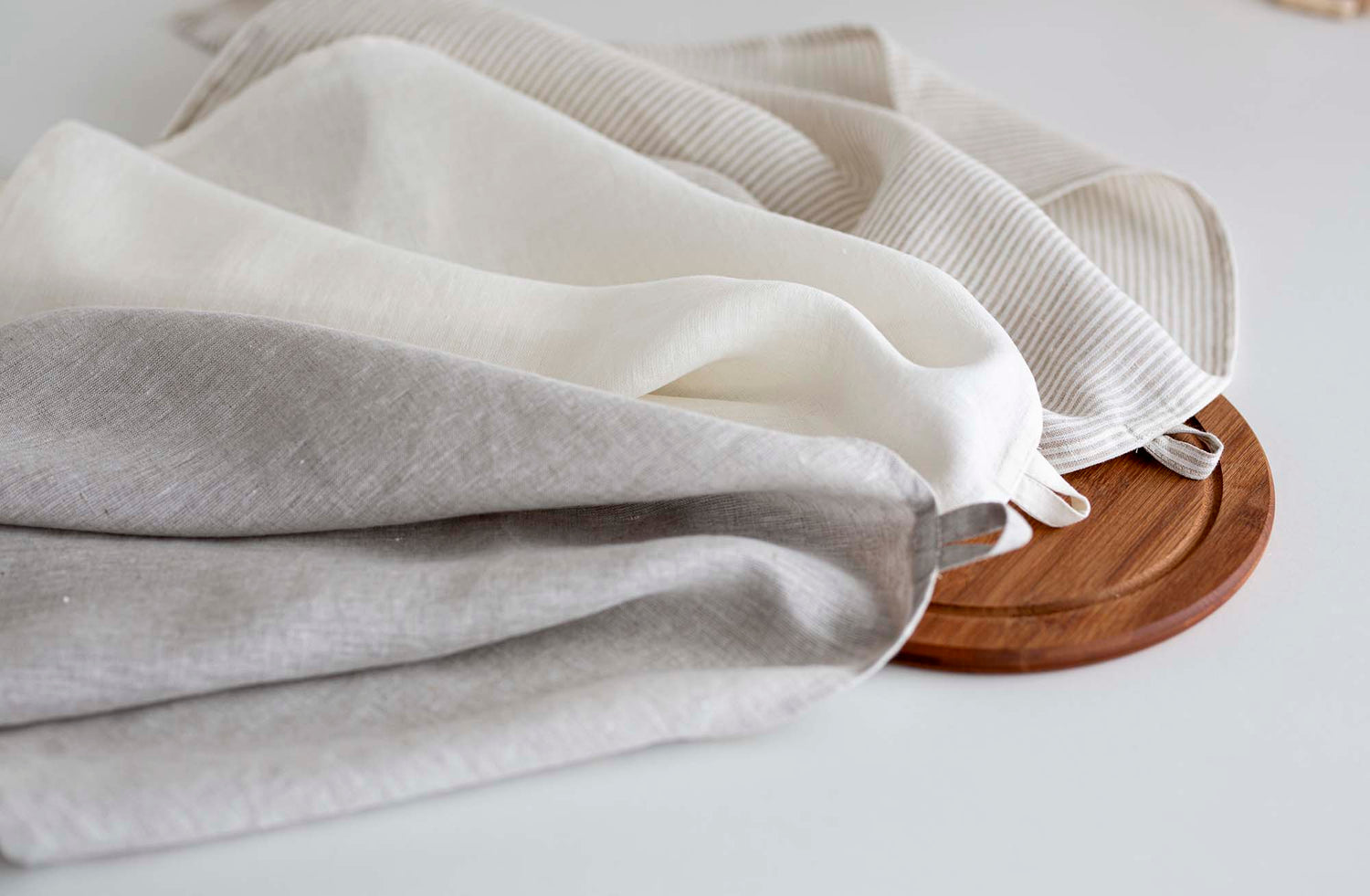 Virtuvinis rankšluostis iš 100% lino 