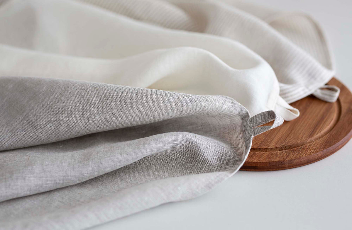 Virtuvinis rankšluostis iš 100% lino 