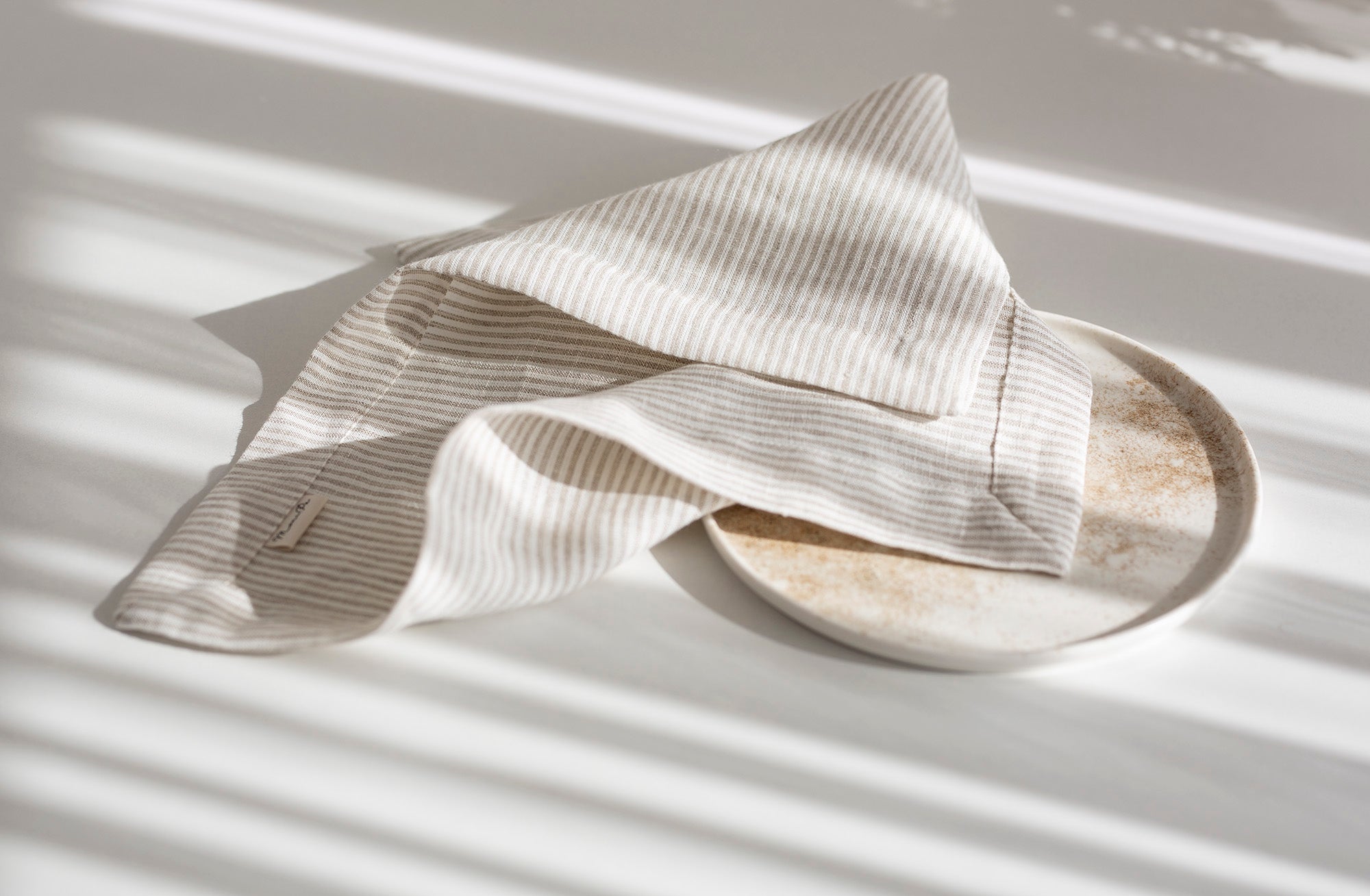 Servetėlių komplektas iš 100% lino "ALBA"