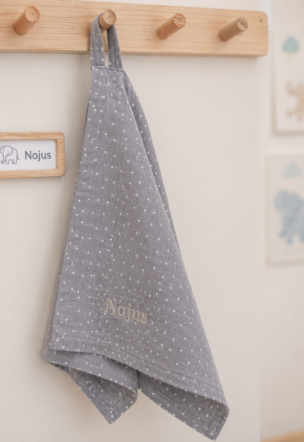 Double muslin towel