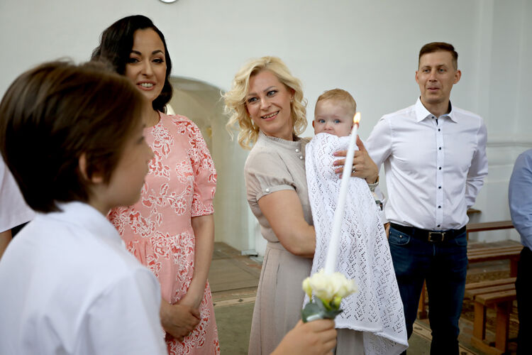 Christening blanket