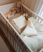 Muslino patalynės užvalkalai "Vanilinė" | Kūdikių ir vaikų patalynė