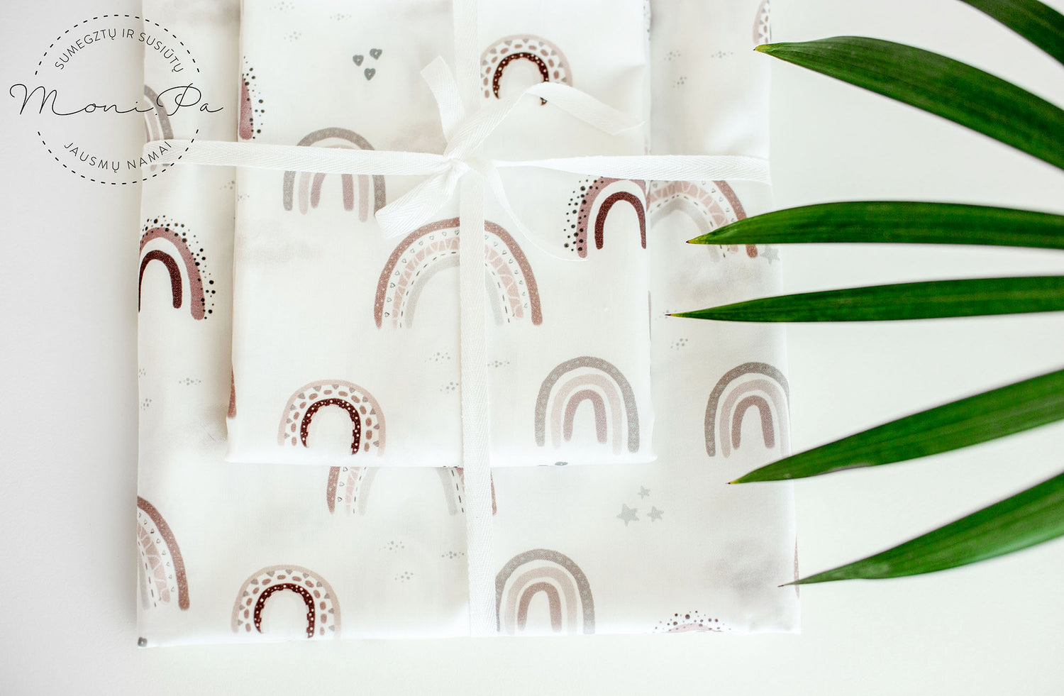 Satino patalynė "Vaivorykštė"